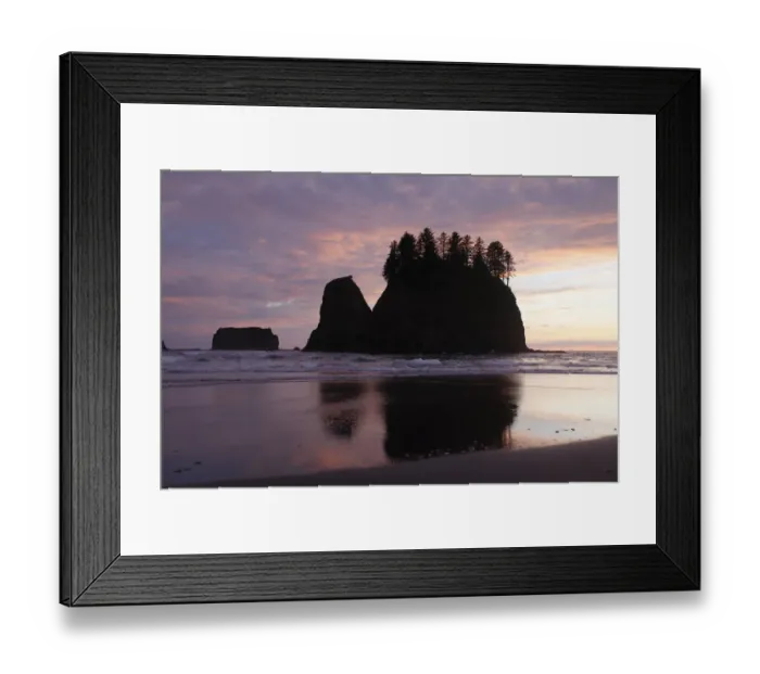 Framed Print : Second Beach at La Push, Olympic Coast, Washington, USA Framed Print : Second Beach at La Push, Olympic Coast, Washington, USA