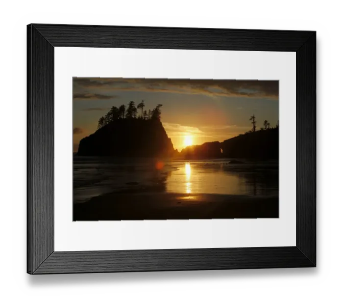 Framed Print : Second Beach at La Push, Olympic Coast, Washington, USA Framed Print : Second Beach at La Push, Olympic Coast, Washington, USA