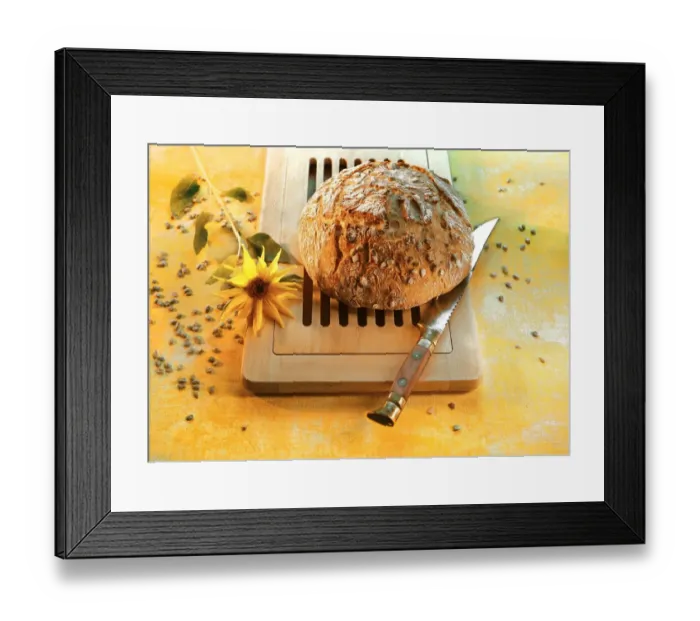 Framed Print : Bread with sunflower seeds Framed Print : Bread with sunflower seeds
