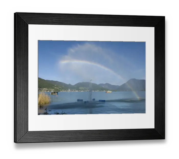 Framed Print : Openair trick fountains, Tegernsee lake, Bavaria, Germany, Europe Framed Print : Openair trick fountains, Tegernsee lake, Bavaria, Germany, Europe