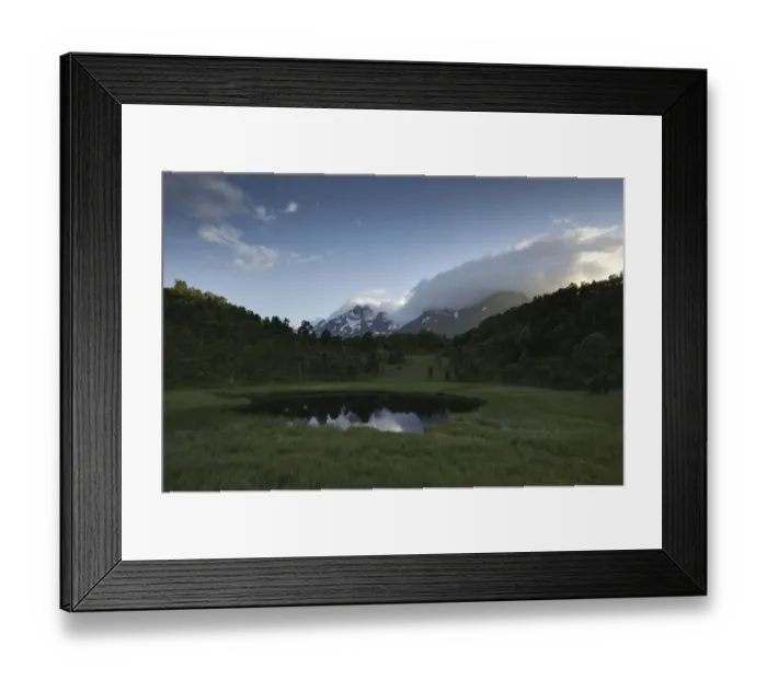 Framed Print : Small lake with a panoramic mountain view, Lofoten, Norway, Scandinavia, Europe Framed Print : Small lake with a panoramic mountain view, Lofoten, Norway, Scandinavia, Europe