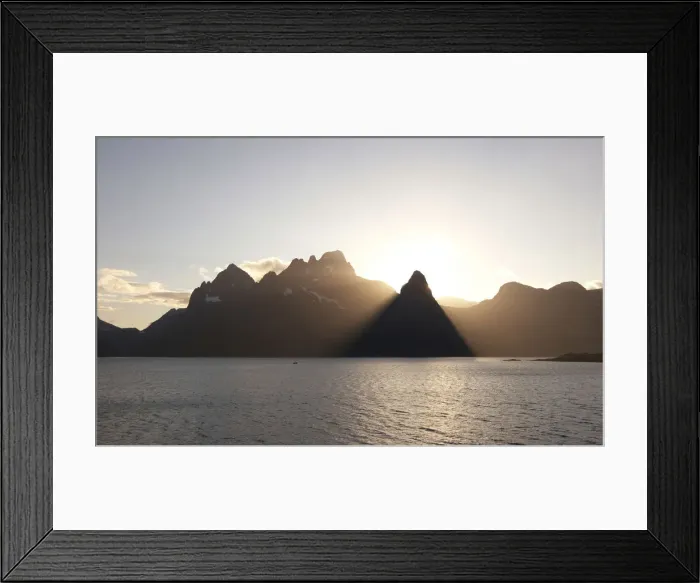 Framed Print : Mountain panorama in Raftsund, Lofoten, Norway, Scandinavia, Europe Framed Print : Mountain panorama in Raftsund, Lofoten, Norway, Scandinavia, Europe