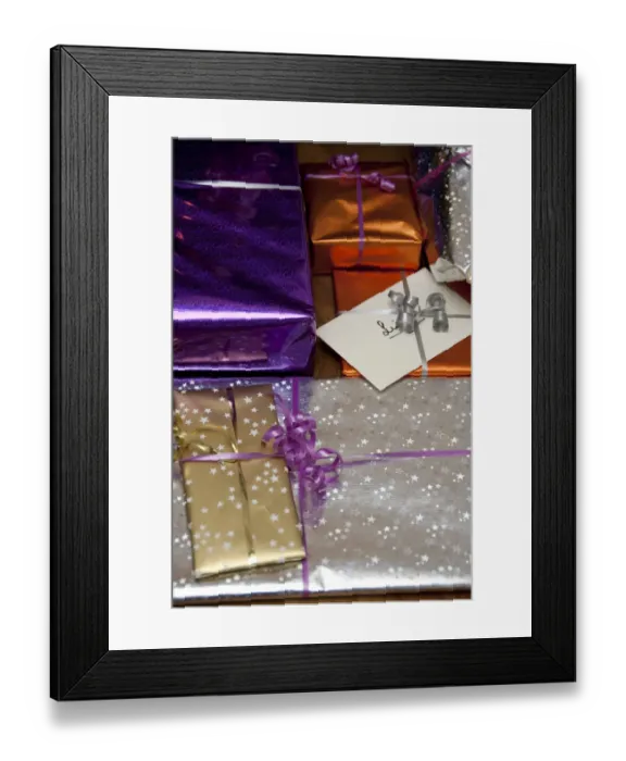 Framed Print : Christmas packages, Christmas gifts, Christmas envelopes Framed Print : Christmas packages, Christmas gifts, Christmas envelopes