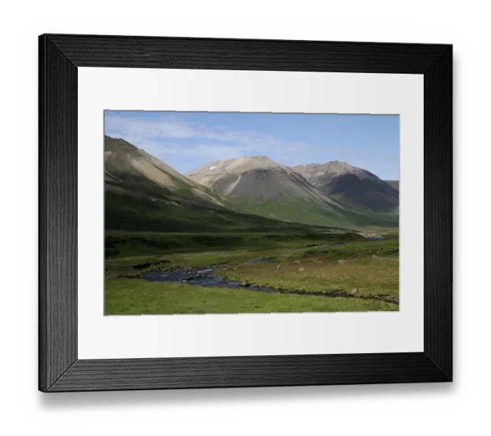 Framed Print : Landscape near Borg, Eastern Iceland, Europe Framed Print : Landscape near Borg, Eastern Iceland, Europe
