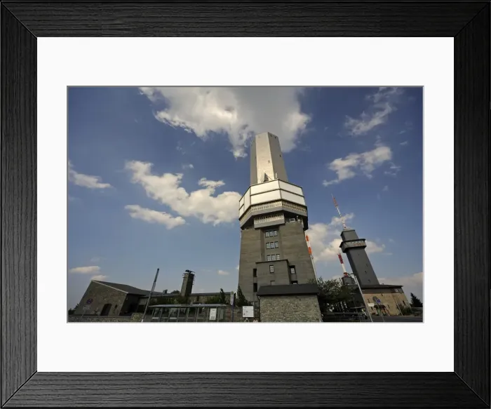 Framed Print : Observation tower and transmitters, Grosser Feldberg mountain, Schmitten, Hesse, Germany, Europe Framed Print : Observation tower and transmitters, Grosser Feldberg mountain, Schmitten, Hesse, Germany, Europe
