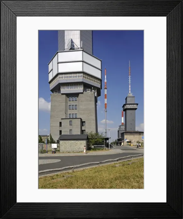 Framed Print : Observation tower and transmitters, Grosser Feldberg mountain, Schmitten, Hesse, Germany, Europe Framed Print : Observation tower and transmitters, Grosser Feldberg mountain, Schmitten, Hesse, Germany, Europe