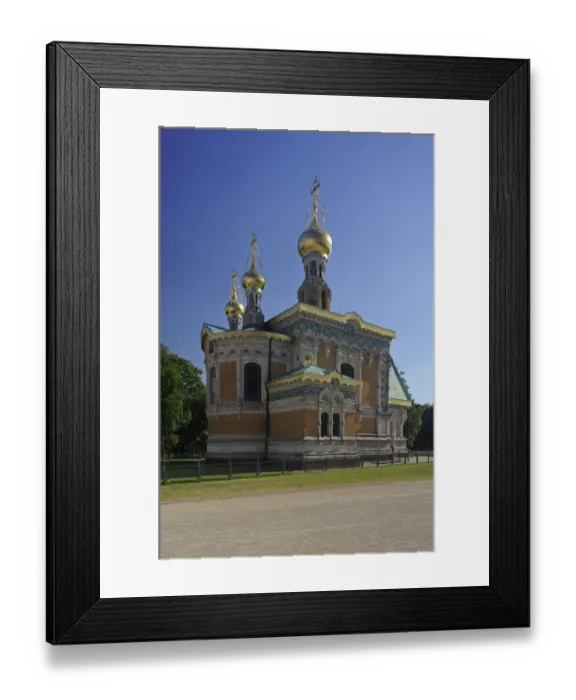 Framed Print : Russian chapel on Mathildenhoehe, Darmstadt, Hesse, Germany, Europe Framed Print : Russian chapel on Mathildenhoehe, Darmstadt, Hesse, Germany, Europe
