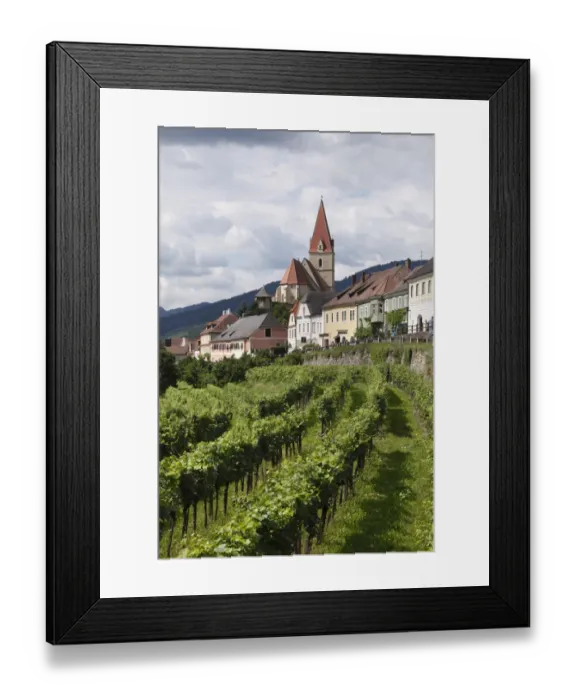 Framed Print : Weissenkirchen in the Wachau, Waldviertel, Lower Austria, Austria, Europe Framed Print : Weissenkirchen in the Wachau, Waldviertel, Lower Austria, Austria, Europe
