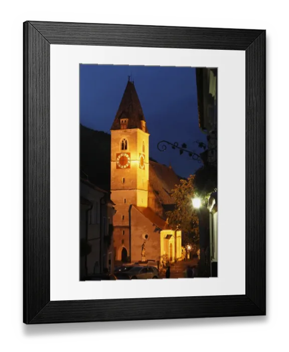 Framed Print : Parish Church, Spitz an der Donau, Wachau, Waldviertel, Lower Austria, Austria, Europe Framed Print : Parish Church, Spitz an der Donau, Wachau, Waldviertel, Lower Austria, Austria, Europe