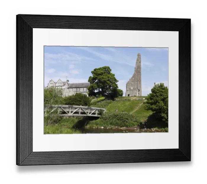 Framed Print : Yellow Steeple, River Boyne, Trim, County Meath, Leinster, Ireland, Europe Framed Print : Yellow Steeple, River Boyne, Trim, County Meath, Leinster, Ireland, Europe