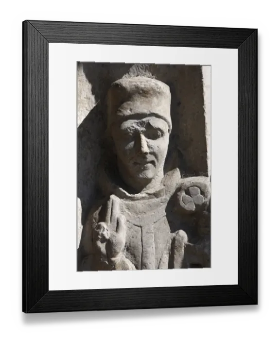 Framed Print : Detail of portal, St. Brendans Cathedral, Clonfert Cathedral, County Galway, Connacht, Republic of Ireland, Europe Framed Print : Detail of portal, St. Brendans Cathedral, Clonfert Cathedral, County Galway, Connacht, Republic of Ireland, Europe