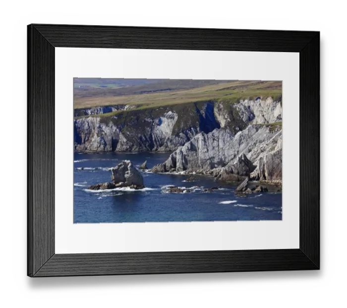 Framed Print : Cliffs near Dooega, Achill Island, County Mayo, Connacht province, Republic of Ireland, Europe Framed Print : Cliffs near Dooega, Achill Island, County Mayo, Connacht province, Republic of Ireland, Europe