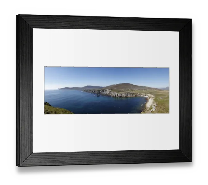 Framed Print : Southwest coast of Achill Island and Ashleam, County Mayo, Connacht province, Republic of Ireland, Europe Framed Print : Southwest coast of Achill Island and Ashleam, County Mayo, Connacht province, Republic of Ireland, Europe