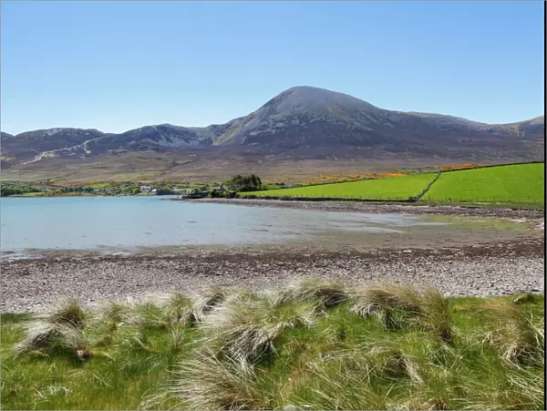 Croagh Patrick mountain, Carrowkeeran, County Mayo, Connacht province, Republic of Ireland, Europe
