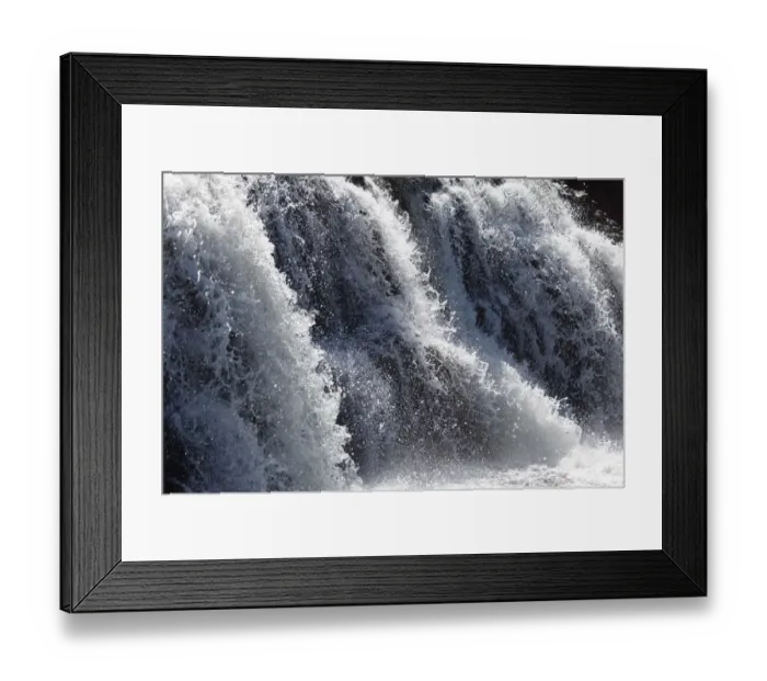 Framed Print : Aasleagh Falls, Connemara, County Mayo, Connacht province, Republic of Ireland, Europe