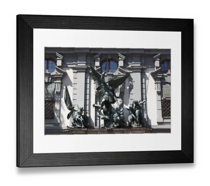 Framed Print : Sankt-Michaels-Gruppe group at the Zeughaus arsenal, Augsburg, Schwaben, Bavaria, Germany, Europe Framed Print : Sankt-Michaels-Gruppe group at the Zeughaus arsenal, Augsburg, Schwaben, Bavaria, Germany, Europe