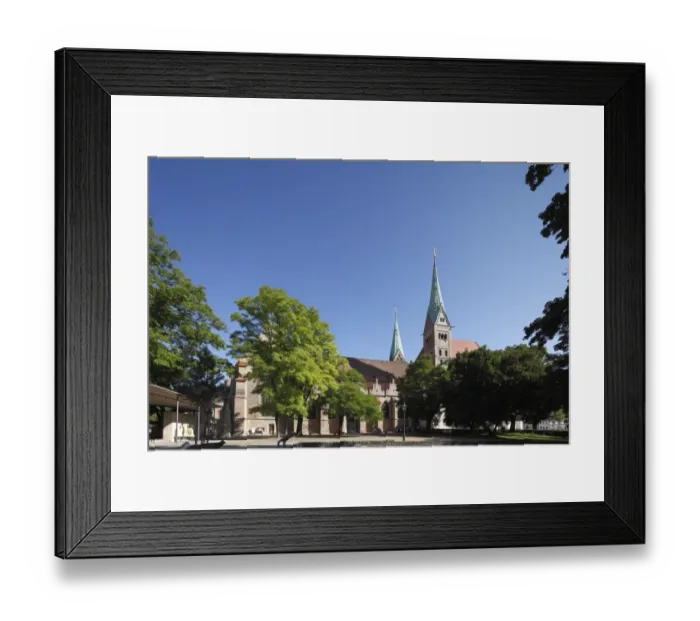 Framed Print : Cathedral, Augsburg, Schwaben, Bavaria, Germany, Europe Framed Print : Cathedral, Augsburg, Schwaben, Bavaria, Germany, Europe