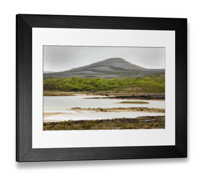 Framed Print : Loch Gealain, Burren National Park, County Clare, Ireland, Europe Framed Print : Loch Gealain, Burren National Park, County Clare, Ireland, Europe