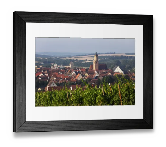 Framed Print : Volkach, Franconia, Bavaria, Germany, Europe Framed Print : Volkach, Franconia, Bavaria, Germany, Europe