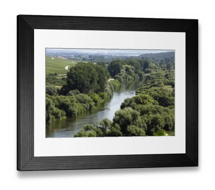 Framed Print : Old Main River, Muensterschwarzach in the distance, Mainschleife, loop in the Main River, Mainfranken, Lower Franconia, Franconia, Bavaria, Germany, Europe Framed Print : Old Main River, Muensterschwarzach in the distance, Mainschleife, loop in the Main River, Mainfranken, Lower Franconia, Franconia, Bavaria, Germany, Europe