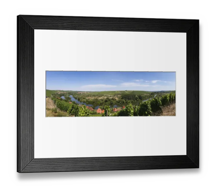 Framed Print : Old Main River, view over the towns of Koehler, Escherndorf, left, and Nordheim am Main, Mainschleife, loop in the Main River, Mainfranken, Lower Franconia, Franconia, Bavaria, Germany, Europe Framed Print : Old Main River, view over the towns of Koehler, Escherndorf, left, and Nordheim am Main, Mainschleife, loop in the Main River, Mainfranken, Lower Franconia, Franconia, Bavaria, Germany, Europe