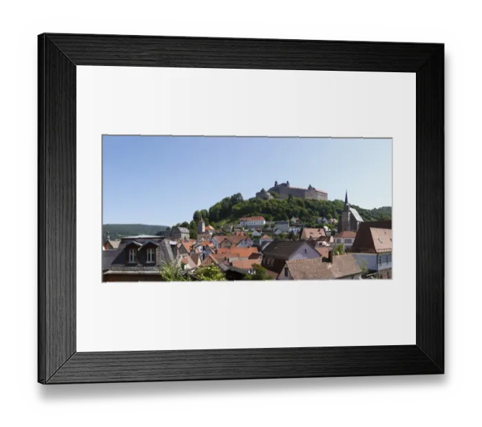 Framed Print : Plassenburg Castle, panoramic view over Kulmbach, Upper Franconia, Franconia, Bavaria, Germany, Europe Framed Print : Plassenburg Castle, panoramic view over Kulmbach, Upper Franconia, Franconia, Bavaria, Germany, Europe