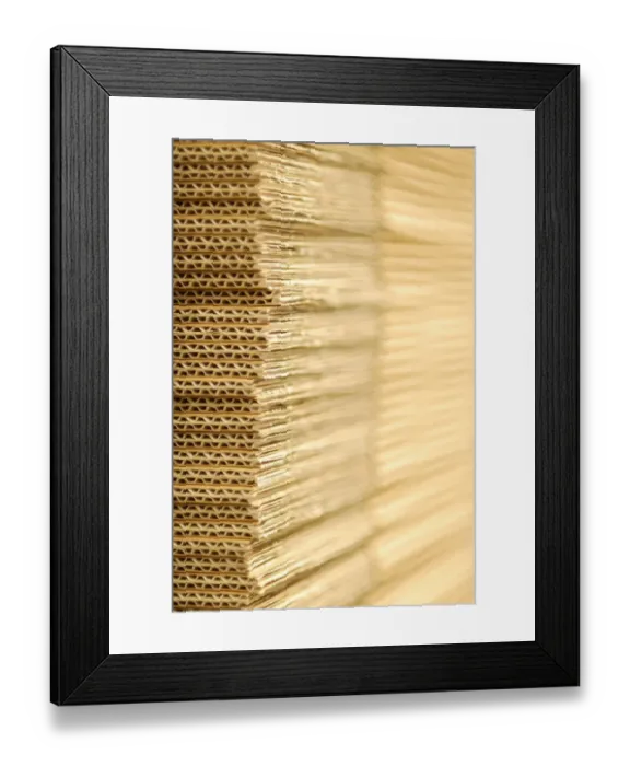 Framed Print : Cardboard, shallow depth of field Framed Print : Cardboard, shallow depth of field