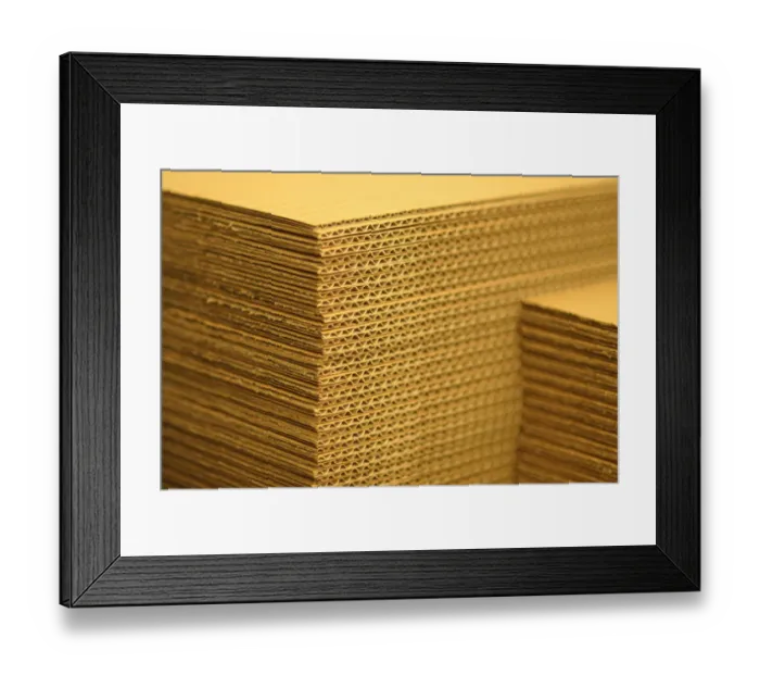 Framed Print : Cardboard, shallow depth of field Framed Print : Cardboard, shallow depth of field
