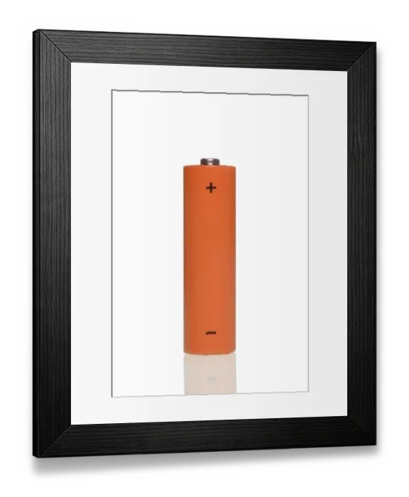 Framed Print : Battery Framed Print : Battery