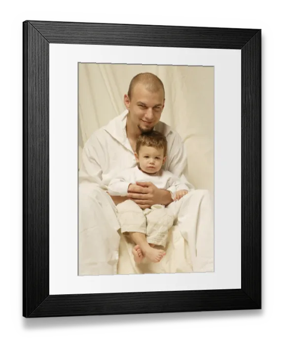 Framed Print : Father and son Framed Print : Father and son