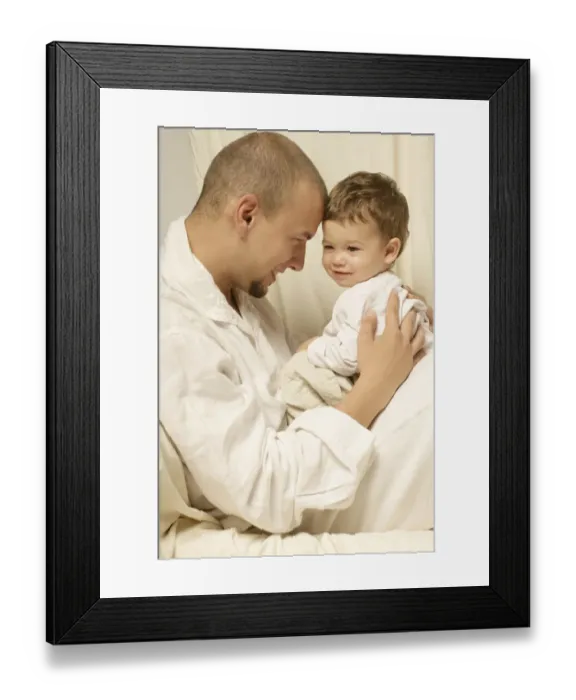 Framed Print : Father and son Framed Print : Father and son