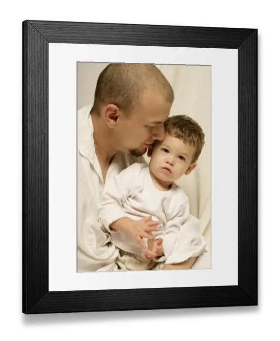 Framed Print : Father and son Framed Print : Father and son