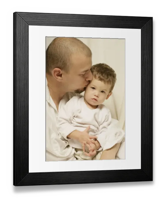 Framed Print : Father and son Framed Print : Father and son