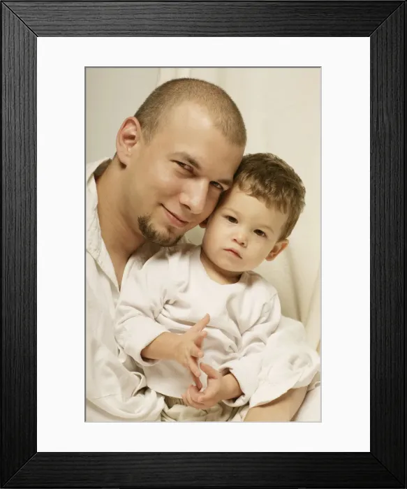 Framed Print : Father and son Framed Print : Father and son