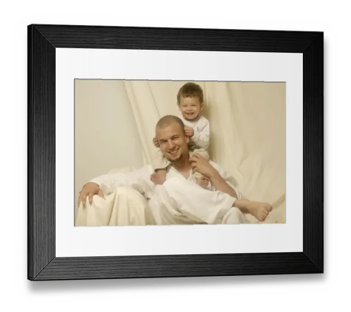 Framed Print : Father and son Framed Print : Father and son