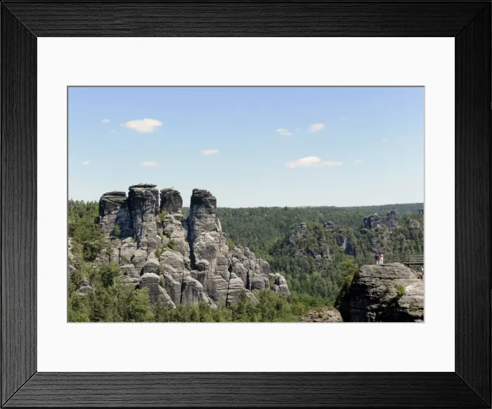 Framed Print : Bastei with Kleine Gans rock formation, Elbsandsteingebirge Elbe Sandstone Mountains, Nationalpark Saechsische Schweiz national park, Saxon Switzerland, Saxony, Germany, Europe Framed Print : Bastei with Kleine Gans rock formation, Elbsandsteingebirge Elbe Sandstone Mountains, Nationalpark Saechsische Schweiz national park, Saxon Switzerland, Saxony, Germany, Europe