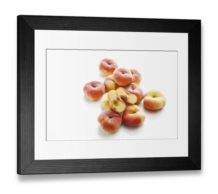 Framed Print : Mountain peaches