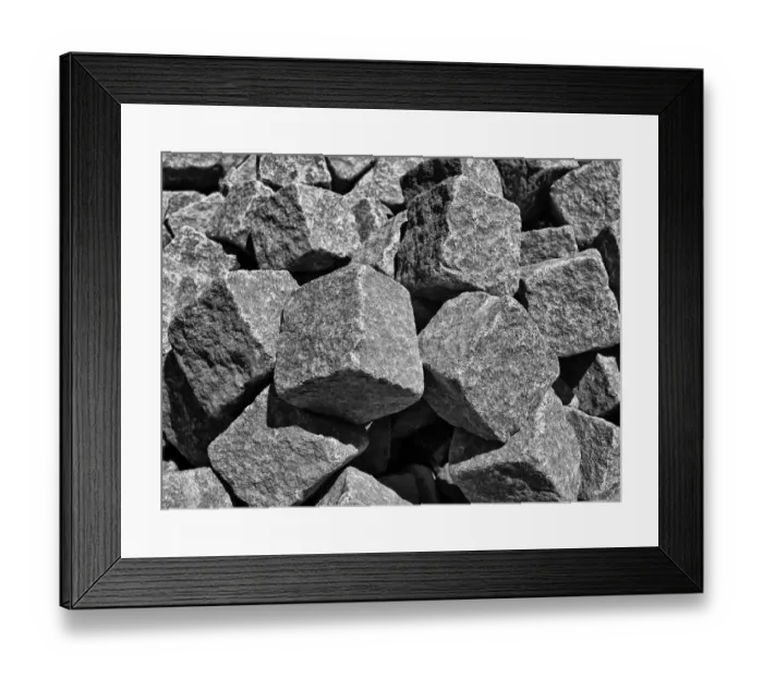 Framed Print : Pile of stones Framed Print : Pile of stones