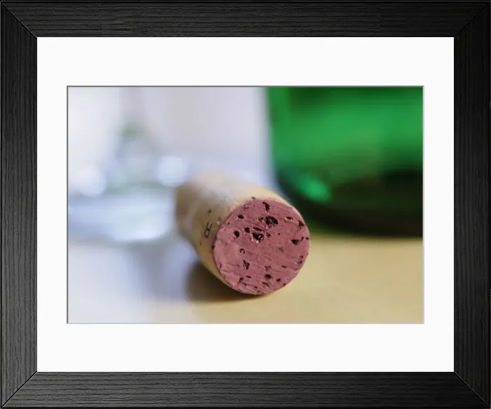 Framed Print : Cork, wine bottle Framed Print : Cork, wine bottle