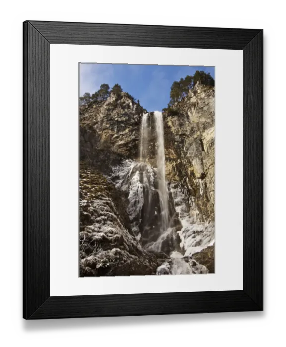 Framed Print : Mirafall waterfalls in the Oetschergraben gorge, Lower Austria, Austria, Europe Framed Print : Mirafall waterfalls in the Oetschergraben gorge, Lower Austria, Austria, Europe