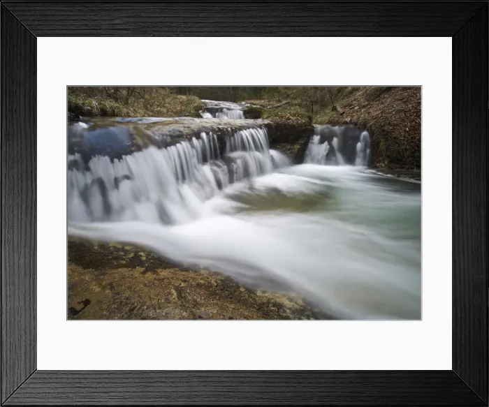Framed Print : Water basin at Grimmelbach river, Lower Austria, Austria, Europe Framed Print : Water basin at Grimmelbach river, Lower Austria, Austria, Europe