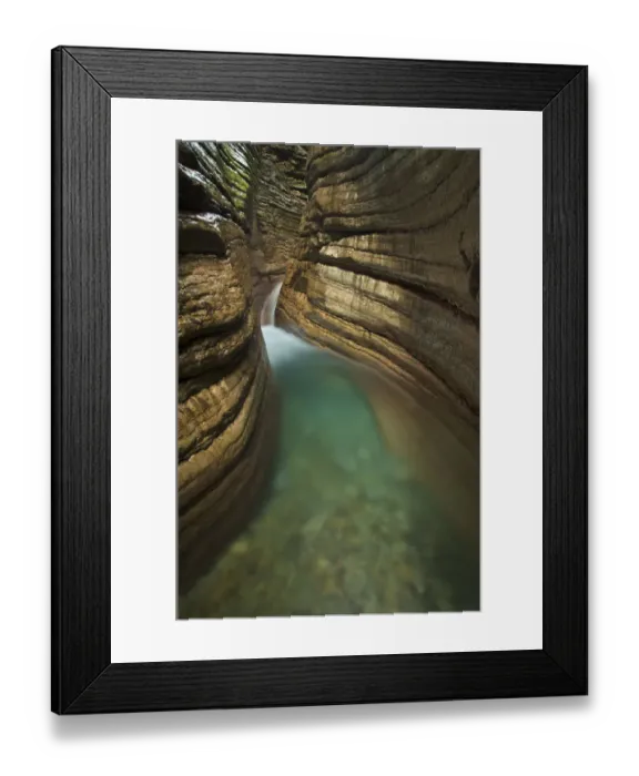 Framed Print : Marmorklamm gorge in Salzburg, Austria, Europe Framed Print : Marmorklamm gorge in Salzburg, Austria, Europe