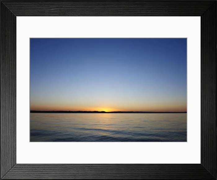 Framed Print : Sunset on Starnberger See or Lake Starnberg in Ambach, Muensing, Upper Bavaria, Bavaria, Germany, Europe Framed Print : Sunset on Starnberger See or Lake Starnberg in Ambach, Muensing, Upper Bavaria, Bavaria, Germany, Europe