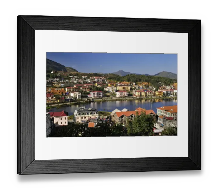 Framed Print : Sapa or Sa Pa, northern Vietnam, Vietnam, Asia Framed Print : Sapa or Sa Pa, northern Vietnam, Vietnam, Asia