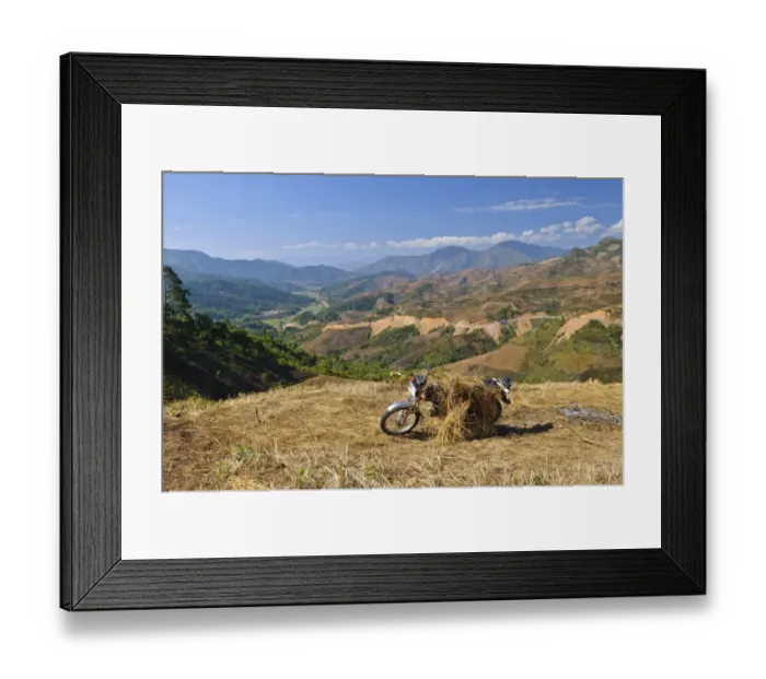 Framed Print : Mai Chau Valley, Vietnam, Asia Framed Print : Mai Chau Valley, Vietnam, Asia