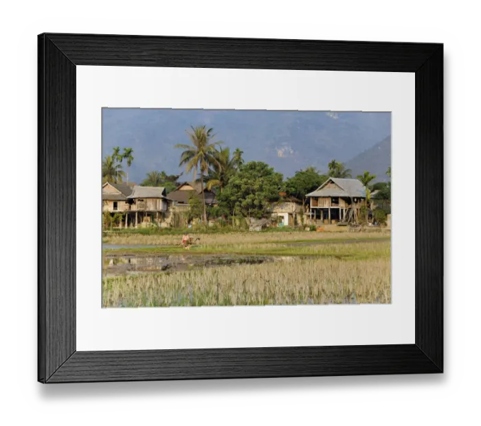 Framed Print : Mai Chau, a village where ethnic minorities live, Vietnam, Southeast Asia Framed Print : Mai Chau, a village where ethnic minorities live, Vietnam, Southeast Asia