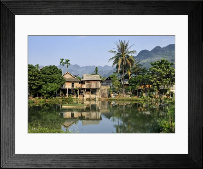 Framed Print : Mai Chau, a village where ethnic minorities live, Vietnam, Southeast Asia Framed Print : Mai Chau, a village where ethnic minorities live, Vietnam, Southeast Asia