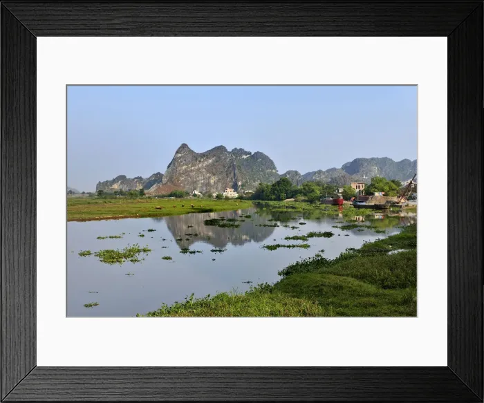 Framed Print : Near Ninh Binh, dry Halong Bay, Vietnam, Southeast Asia Framed Print : Near Ninh Binh, dry Halong Bay, Vietnam, Southeast Asia