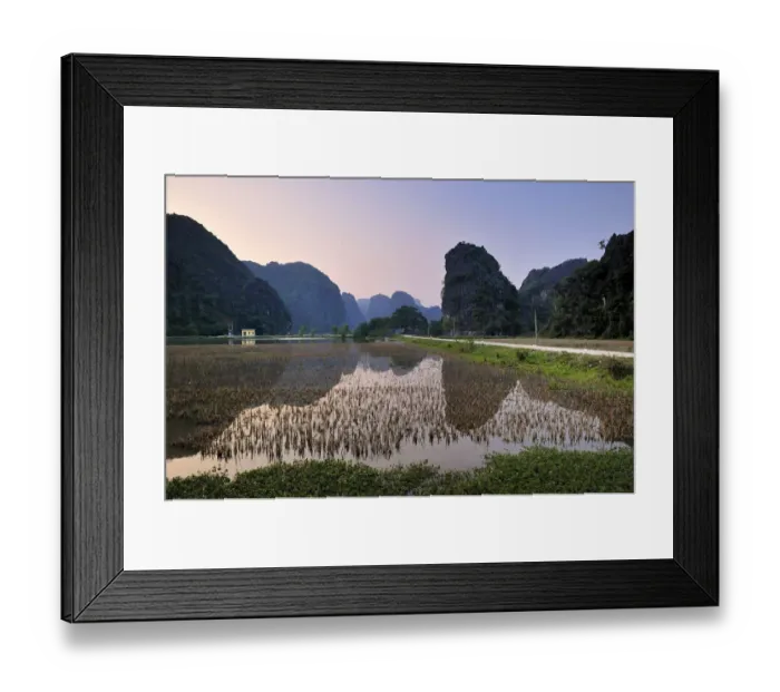 Framed Print : Tam Coc region near Ninh Binh, dry Halong Bay, Vietnam, Southeast Asia, Asia Framed Print : Tam Coc region near Ninh Binh, dry Halong Bay, Vietnam, Southeast Asia, Asia