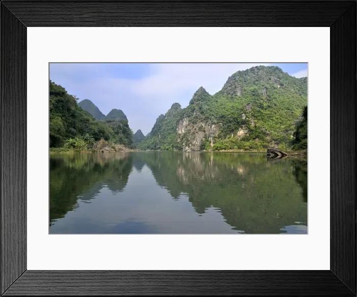 Framed Print : Near Ninh Binh, on the way along the river to the caves of Trung Anh, dry Halong Bay, Vietnam, Southeast Asia Framed Print : Near Ninh Binh, on the way along the river to the caves of Trung Anh, dry Halong Bay, Vietnam, Southeast Asia